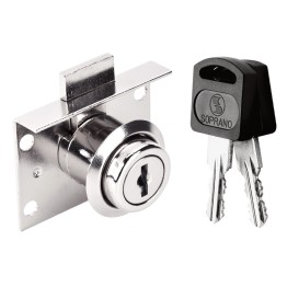 CERRADURA P/ MUEBLE TIPO HOUSE SOPRANO