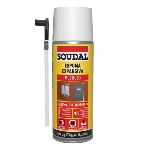 ESPUMA EXPANSIVA SOUDAL 500 ML