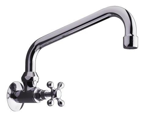 CANILLA MOVIL PARED ALTO METAL FV 1/2"