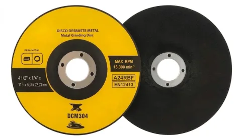 DISCO DESBASTE METAL 4,5" X 6 MM