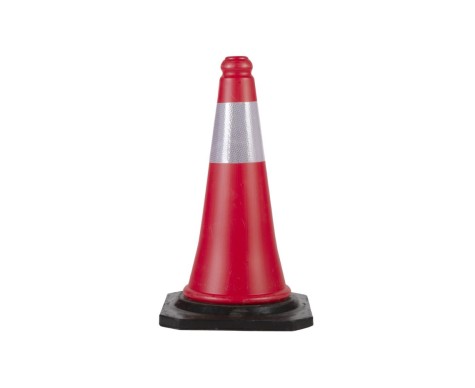 CONO DE SEGURIDAD BASE PESADA 70 CM