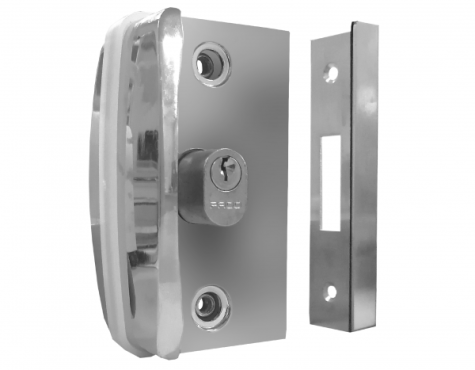 CERRADURA CORREDIZA P/ BLINDEX VIDRIO-PARED